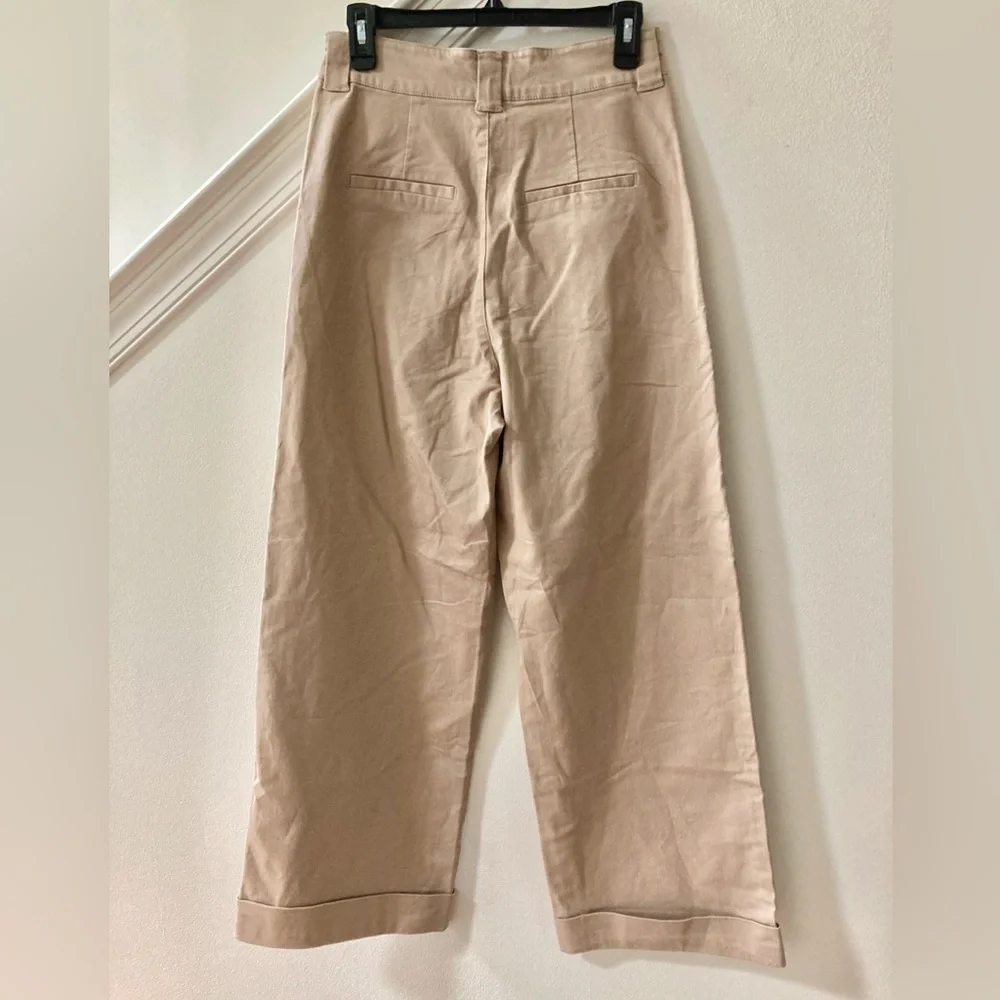 NWT High Rise Wide Leg Pants size M - Picture 2 of 4